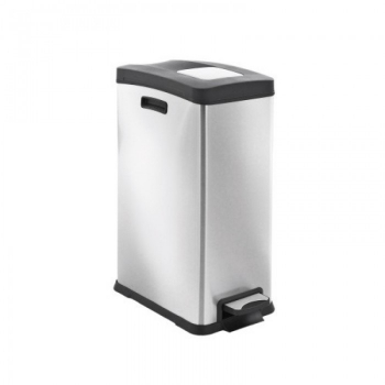 Cos inox cu pedala 12L 