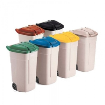 Pubele colectare selectiva deseuri 100 L