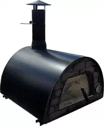 Cuptor traditional pentru pizza pe lemne Maximus negru 
