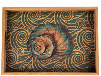 Tava de servire Manopoulos ocean decorativa 