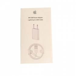 Set Incarcator Original Apple si cablu de date Original Apple Adaptor priza USB + Cablu de date pentru iPhone 5 6 7 8 X 