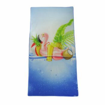 Prosop de plaja 70 and times 140 cm Flamingo 