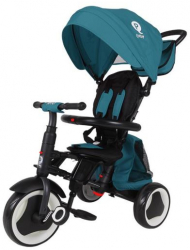 Tricicleta pliabila Qplay Rito+ Turcoaz 