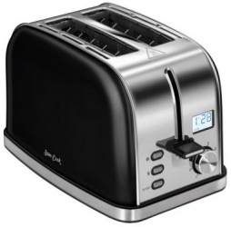 Prajitor de paine SAM COOK PSC-60/B 950W 8 niveluri de prajire ecran LCD dezghetare incalzire Negru 