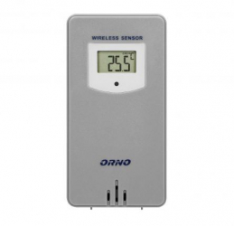 Senzor extern suplimentar pentru statia meteo ORNO OR-SP-3100 wireless 2 x AA Gri 