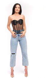 Corset Negru Ava L 