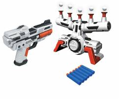 Set pistol si tinta cu aer Space Wars cu sunete si lumini 2127