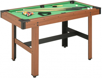 vidaXL Masa de biliard maro 122 x 61 x 76 cm 