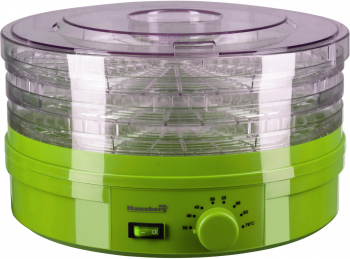 Deshidrator de alimente electric Hausberg HB810VR 250W Termostatul reglabil motor cupru Verde 