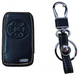 Husa piele ecologica pentru cheia Toyota Corolla Yaris Hilux Vitz Rav 4 Aqua Camry Auris 