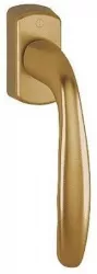 Maner geam termopan Hoppe New York aluminiu functie Secustik patrat variabil 7/32-42 mm culoare bronz F4 