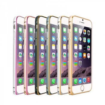 Bumper aluminiu Apple iPhone 6 argintiu 