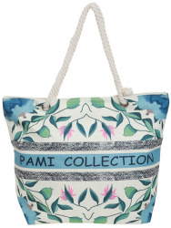 Geanta de vara dama PAMI GD-0122-57 51x37 cm Bleu 