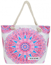 Geanta plaja dama PAMI GP-1221-289 46x36 cm Ciclam 