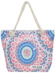 Geanta plaja dama PAMI GP-1221-289 46x36 cm Roz 