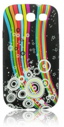 Husa de silicon pentru Samsung S7562/S7560 Galaxy Trend Design Coloured Stripes 