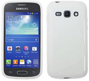 Husa de silicon S-case pentru Samsung S7270/7272/7275 GALAXY ACE 3 neagra/alba 
