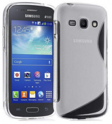 Husa de silicon S-case pentru Samsung S7270/7272/7275 GALAXY ACE 3 transparenta 