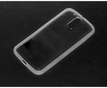 Husa de silicon transparenta pentru Motorola Moto G4 