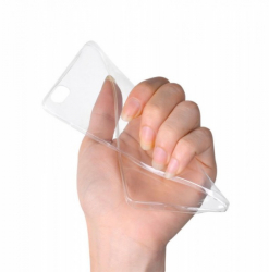 Husa de silicon ultrasubtire 0 3mm transparenta pentru iPhone 8 Plus 