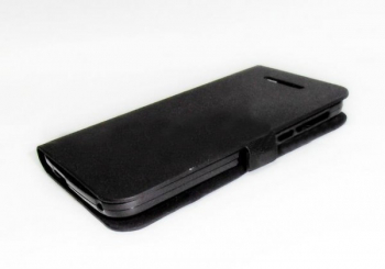 Husa flip Diary Flexy Magnet pentru Allview C6 Quad 4G neagra 