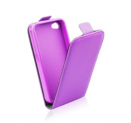 Husa flip slim Flexi pentru Samsung Galaxy S5/G900 mov 