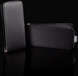 Husa flip slim NEO pentru Sony Xperia Z1 L39H neagra 