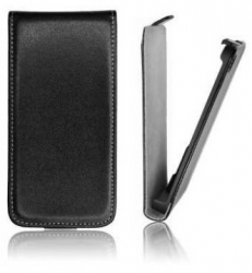 Husa flip slim pentru Htc One V neagra 