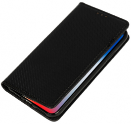 Husa flip Smart Book MAGNET pentru HUAWEI P SMART 2019 neagra 