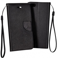 Husa flip TELONE Fancy Diary pentru Samsung J530 Galaxy J5 2017 neagra 
