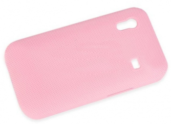 Husa plastic Samsung Galaxy Ace S5830 Dots roz 