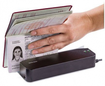 Scanner documente de identitate Desko IDenty Chrom Swipe OCR MRZ 