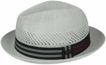 Palarie Bailey of Hollywood Berle Fedora Alb 