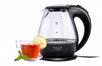 Fierbator de apa Adler AD1224 2000W 1.5L Sticla Negru 