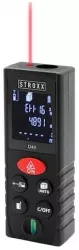 Telemetru laser marca STROXX domeniu de masurare 0.05-40m cu boloboc husa baterii incluse 9022626 