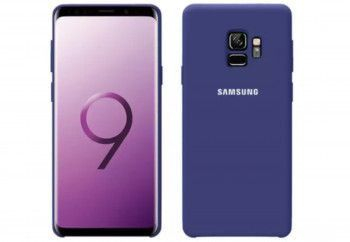 Husa protectie spate silicon soft pentru Samsung Galaxy S9 bumper ultraslim Mov BBL961 