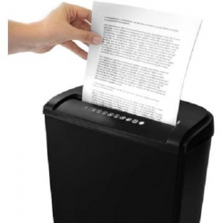Distrugator tocator de hartie cu depozitare in cuva de de 10 l