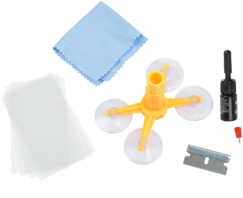 Kit reparare parbriz auto 6 elemente Geko G02460 