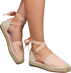 Espadrile Dama Roz Marimea 36 