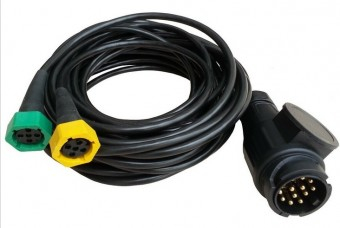 Cablaj pentru remorci usoare ASPOCK 13-PIN lungime 5 m 