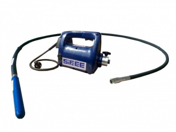 Vibrator beton SIFEE cu ax flexibil de 6m si cap vibrare 58mm tensiune de alimentare 220V 
