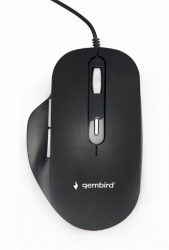 Mouse GEMBIRD Optical LED USB Negru MUS-6B-02 