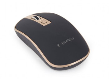 Mouse GEMBIRD Wireless Optical Negru-Auriu MUSW-4B-06-BG 