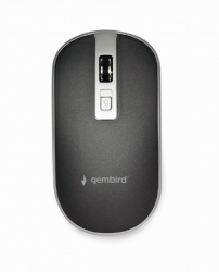 Mouse GEMBIRD Wireless Optical Negru-Argintiu MUSW-4B-06-BS 