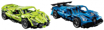 Set de constructie pentru copii 500 piese 2 modele 