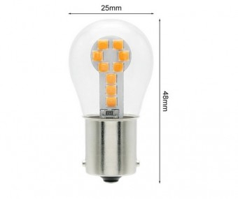 Bec led 18SMD 24V Alb KRU626 