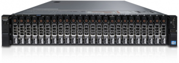 Server DELL PowerEdge R720XD Rackabil 2U 2x Intel Xeon 8-Core E5-2650v2 3.40 GHz 64 GB DDR3 ECC 8x 1 TB HDD SAS 2x PSU PERC H710 IDRAC 7 + 