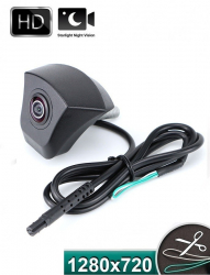 Camera frontala dedicata Audi cu montaj in sigla rezolutie HD cu StarLight Night Vision 