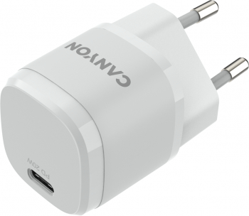 Mini Incarcator de Perete CANYON USB-C PD H-20-05 CNE-CHA20W05 Alb 