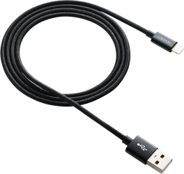 Cablu USB impletit Lightning CANYON - Pentru iPhone CFI-3 CNE-CFI3B